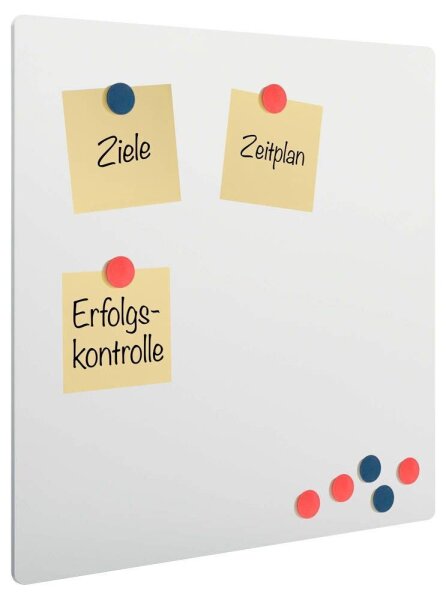 nobo Whiteboard 45,0 x 45,0 cm weiß Stahl