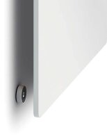 nobo Whiteboard 45,0 x 45,0 cm weiß Stahl
