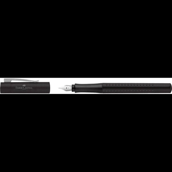 FABER-CASTELL Grip 2011 Patronenfüller schwarz M (mittel), 1 St.
