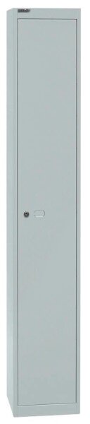 BISLEY Spind lichtgrau CLK121645, 1 Schließfach 30,5 x 30,5 x 180,2 cm