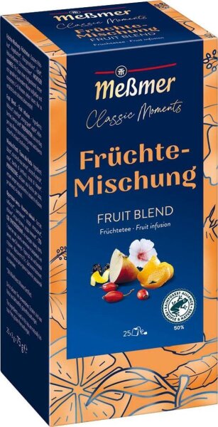 Meßmer Früchte-Mischung Tee 25 Portionen