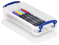 Really Useful Box Aufbewahrungsbox 0,55 l transparent 22,0 x 10,0 x 4,0 cm, 1 St.