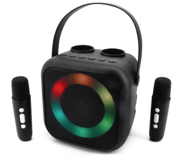 soundmaster BT2024SW Karaoke Entertainment-Center schwarz