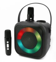 soundmaster BT2024SW Karaoke Entertainment-Center schwarz
