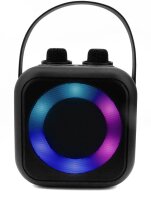 soundmaster BT2024SW Karaoke Entertainment-Center schwarz