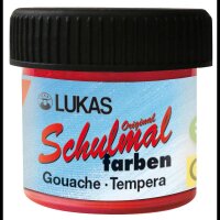 nerchau LACUFA Schulmalfarben rot 10x 18,0 ml  ( K102020 )