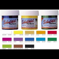 nerchau LACUFA Schulmalfarben rot 10x 18,0 ml  ( K102020 )