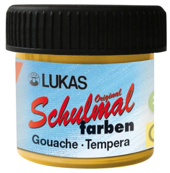nerchau LACUFA Schulmalfarben gelb 10x 18,0 ml