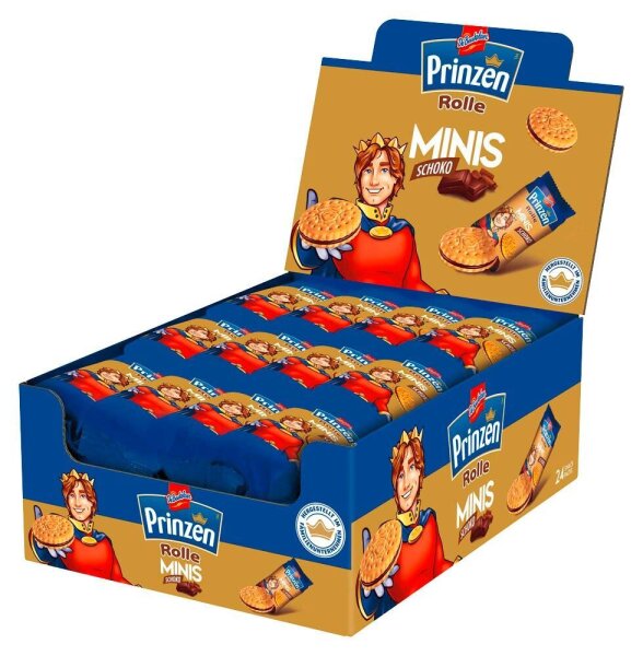 DeBeukelaer Prinzen Rolle Minis Schoko Kekse, 24 St.
