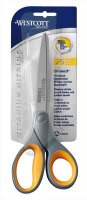 WESTCOTT Papierschere TITANIUM Nitride grau-gelb 23,0 cm