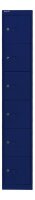 BISLEY Schließfachschrank oxfordblau CLK126639, 6 Schließfächer 30,5 x 30,5 x 180,2 cm