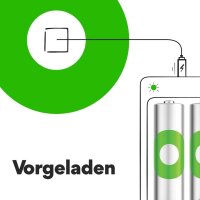 GP Akkus ReCyko+ Ni-MH Mignon AA 2.100 mAh, 4 St.
