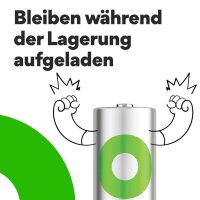 GP Akkus ReCyko+ Ni-MH Mono D 3.000 mAh, 2 St.