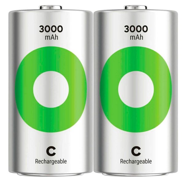 GP Akkus ReCyko+ Ni-MH Baby C 3.000 mAh, 2 St.