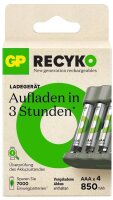 GP B441U 4-Port USB-Akku-Ladegerät inkl. Akkus
