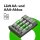 GP B441U 4-Port USB-Akku-Ladegerät inkl. Akkus
