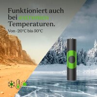 GP Akkus ReCyko+ PRO Ni-MH Micro AAA 800 mAh, 4 St.
