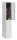 BISLEY Spind lichtgrau CLK182645, 2 Schließfächer 30,5 x 45,7 x 180,2 cm