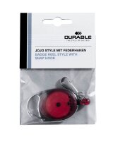 DURABLE Ausweishalter JOJO STYLE 832703, Clip, rot, 1 St.