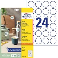 AVERY Zweckform Etiketten L3415-10 weiß 40,0  x...