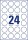 AVERY Zweckform Etiketten L3415-10 weiß 40,0  x 40,0 mm, 10 Blatt