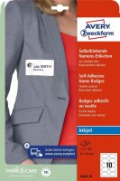 AVERY Zweckform Namensetiketten J4882-20 weiß 85,0...
