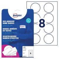 AVERY Zweckform Namensetiketten L4881-20 weiß 65,0...