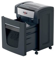 Rexel Momentum P420+ Aktenvernichter mit Partikelschnitt P-4, 4 x 35 mm, bis 20 Blatt, grau
