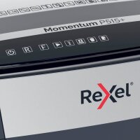 Rexel P515+ Aktenvernichter mit Partikelschnitt P-5, 2 x 15 mm, bis 15 Blatt, grau