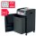 Rexel XP422+ Aktenvernichter mit Partikelschnitt P-4, 4 x 35 mm, bis 22 Blatt, grau
