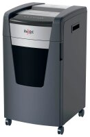 Rexel XP516+ Aktenvernichter mit Partikelschnitt P-5, 2 x 15 mm, bis 16 Blatt, grau