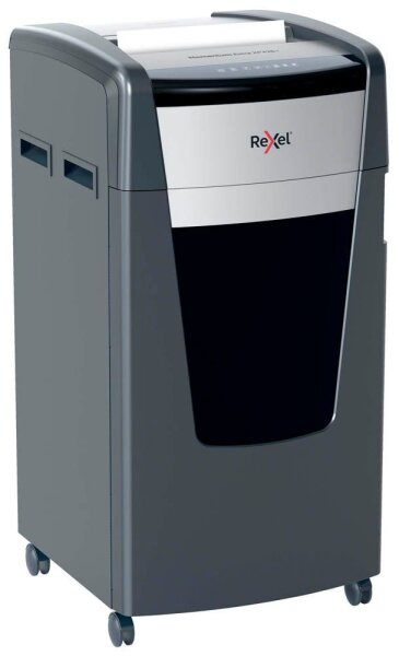 Rexel XP426+ Aktenvernichter mit Partikelschnitt P-4, 4 x 30 mm, bis 26 Blatt, grau