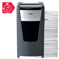 Rexel XP426+ Aktenvernichter mit Partikelschnitt P-4, 4 x 30 mm, bis 26 Blatt, grau