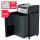 Rexel XP426+ Aktenvernichter mit Partikelschnitt P-4, 4 x 30 mm, bis 26 Blatt, grau