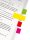 SIGEL NEON Haftmarker farbsortiert 5x 40 Streifen