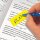 SIGEL NEON Haftmarker farbsortiert 5x 40 Streifen