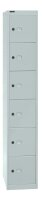 BISLEY Schließfachschrank lichtgrau CLK186645, 6...
