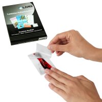 LMG Laminierfolien glänzend für IBM-Card-Format...