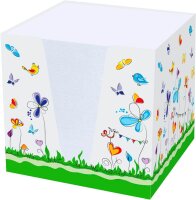 RNK-Verlag Zettelbox Schmetterlinge weiß inkl. ca....