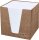 RNK-Verlag Zettelbox Eco weiß inkl. ca. 900 Notizzettel weiß, 1 St.