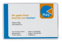 LMG Laminierfolien glänzend für Visitenkartenformat 100 micron, 100 St.