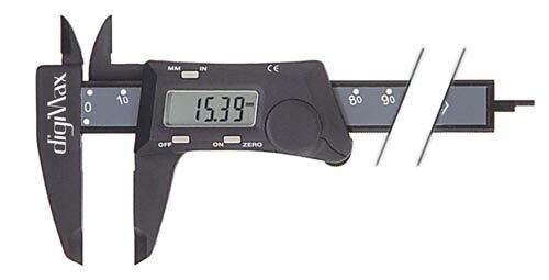 Wiha Digital-Messschieber digiMax®, 29422, Kunststoff 0 - 150 mm