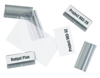 DURABLE Vollsichtreiter transparent, 10 St.