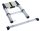 pavo Teleskopleiter silber 10 Sprossen, H: 320,0 cm