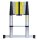 pavo Teleskopleiter silber 12 Sprossen, H: 380,0 cm