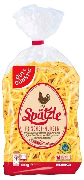GUT&GÜNSTIG Eierspätzle 500,0 g  ( 626956000 )