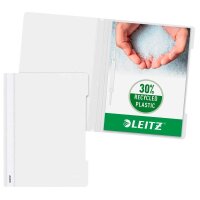 LEITZ Schnellhefter 4191 Kunststoff weiß DIN A4, 1 St.