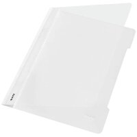 LEITZ Schnellhefter 4191 Kunststoff weiß DIN A4, 1 St.