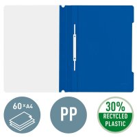 LEITZ Schnellhefter 4191 Kunststoff blau DIN A4, 1 St.