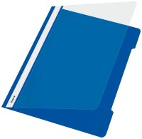 LEITZ Schnellhefter 4191 Kunststoff blau DIN A4, 25 St.